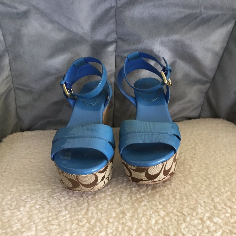 COACH PLATFORM SANDALS - Picture 5 of 8